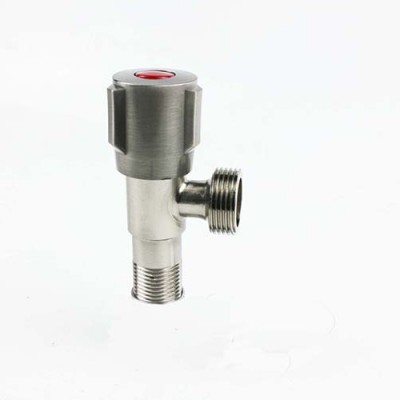 1 / 2 * 1 / 2-3 / 4 stainless steel drawing triangle valve with dome