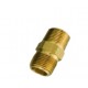 Brass hex nipple for sanitary , construction & pipe fitting